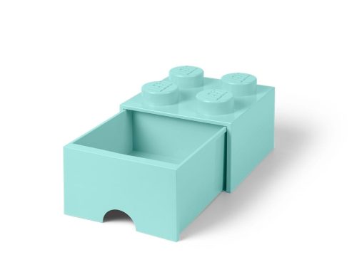 LEGO  5005714 LEGO Felazuurblauwe opslagsteen met 4 noppen en een lade