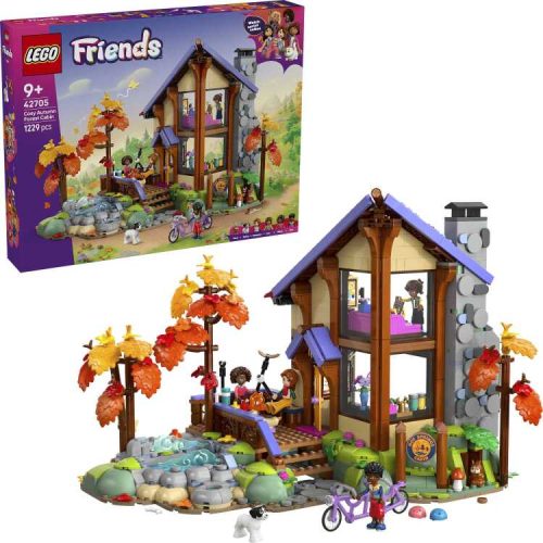 LEGO  42705 Gezellige boshut in de herfst