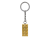 LEGO  850808 LEGO gouden sleutelhanger met 2×4 noppen