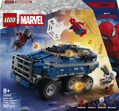LEGO  76349 Spider-Man achtervolging van gevangenistransport