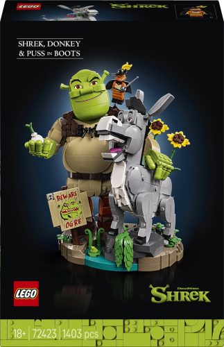 LEGO  72423 Shrek, Ezel en de Gelaarsde Kat