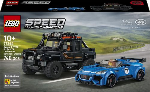 LEGO  77264 Jaguar Project 7 en Land Rover Defender