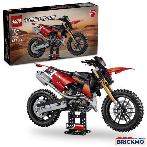 LEGO  42238 Ducati Desmo450 MX Factory motor