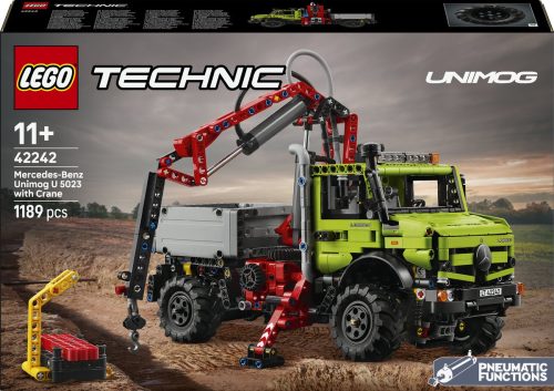 LEGO  42242 Mercedes-Benz Unimog U 5023 met kraan