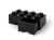 LEGO  5006248 LEGO Zwarte opslagsteen met 8 noppen en 2 lades