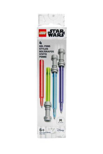 LEGO  5008814 Lichtzwaard-gelpennen – set van 4