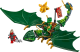LEGO  71829 Lloyds groene bosdraak