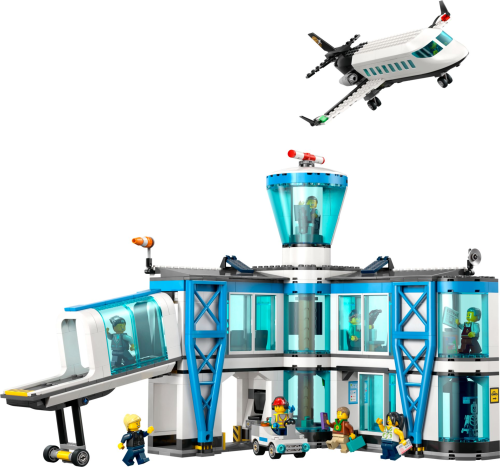 LEGO  60502 Luchthaven met vliegtuig