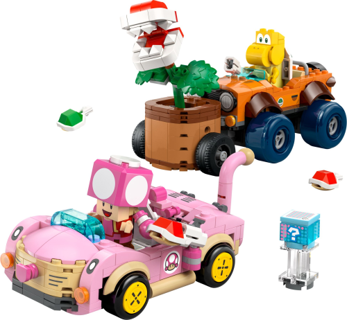 LEGO  72044 Mario Kart – Achtervolging met de Piranha Plant
