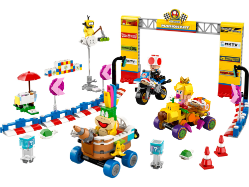 LEGO  72036 Mario Kart – Baby Peach en grand prix-set