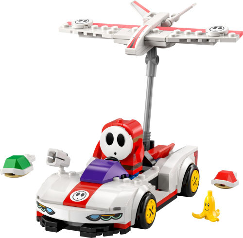 LEGO  72045 Mario Kart – Shy Guy in de Vleugelflitser