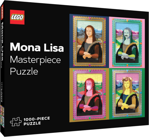 LEGO  5008976 Masterpiece Puzzle: Mona Lisa puzzel van 1000 stukjes