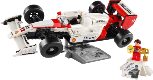 LEGO  10330 McLaren MP4/4 en Ayrton Senna