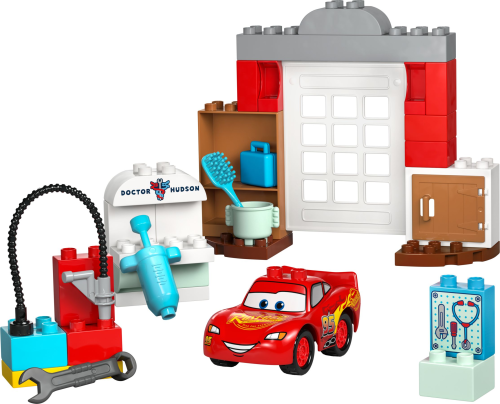 LEGO  10456 McQueens bezoek aan Docs garage