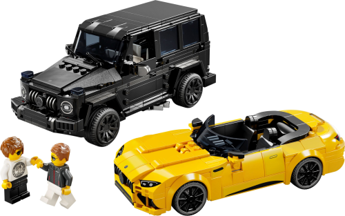 LEGO  76924 Mercedes-AMG G 63 en Mercedes-AMG SL 63