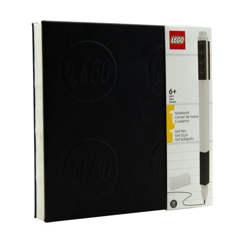 LEGO  5008310 Notitieboekje met gelpen – zwart