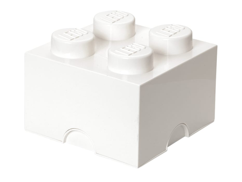 LEGO  5006931 Opbergsteen met 4 noppen – wit