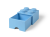LEGO  5006181 Opbergsteen met 4 noppen en 1 lade – lichtblauw