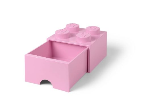 LEGO  5006173 Opbergsteen met 4 noppen en 1 lade – lichtpaars