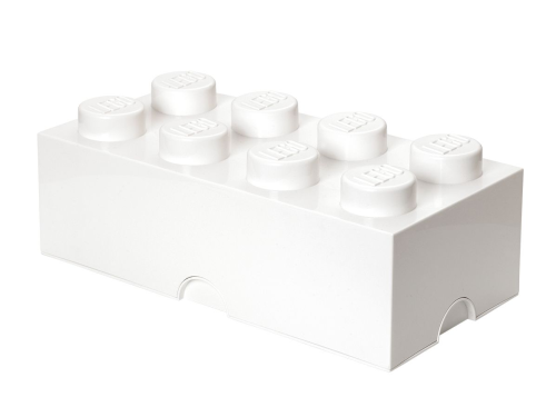 LEGO  5006913 Opbergsteen met 8 noppen – wit