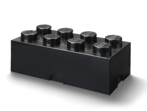 LEGO  5006912 Opbergsteen met 8 noppen – zwart