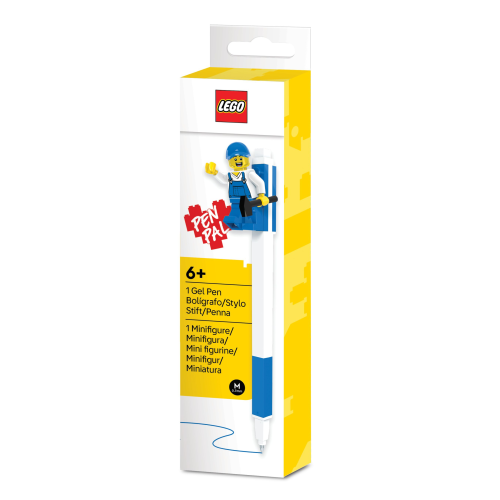 LEGO  5010102 Penvriend gelpen met minifiguur – blauw