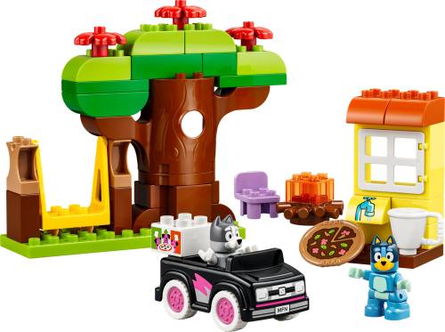 LEGO  10469 Pizzameisjes met Muffin en Bluey
