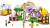 LEGO  42671 Plantencafé en bloemenwinkel