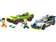 LEGO  60415 Politiewagen en snelle autoachtervolging