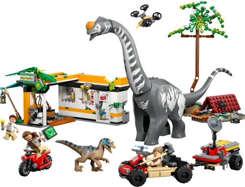 LEGO  76973 Raptor en Titanosaurus opsporingsmissie