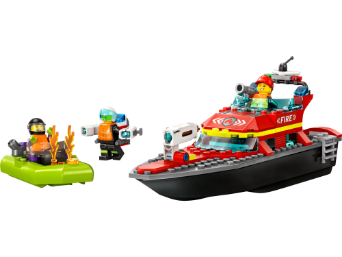 LEGO  60373 Reddingsboot Brand