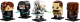 LEGO  40796 Revenge of the Sith helden en schurken