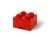 LEGO  5006129 Rode opbergsteen met 4 noppen