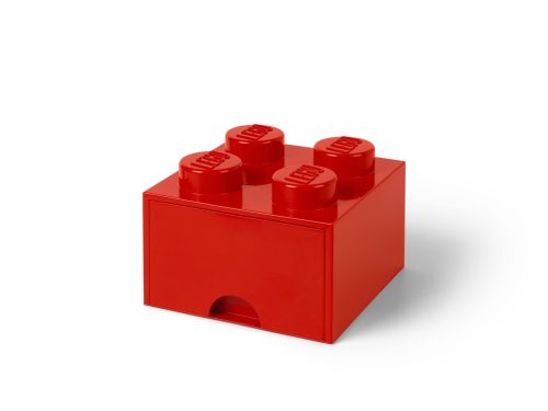 LEGO  5006129 Rode opbergsteen met 4 noppen