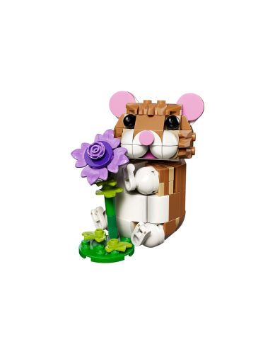 LEGO  31376 Schattige hamster met bloem