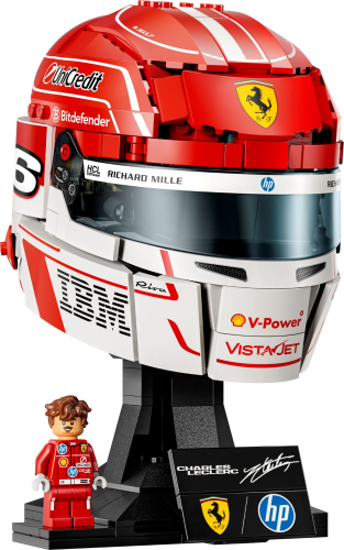 LEGO  43014 Scuderia Ferrari HP helm van Charles Leclerc