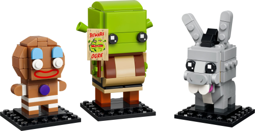 LEGO  40923 Shrek, Ezel en Peper figuren
