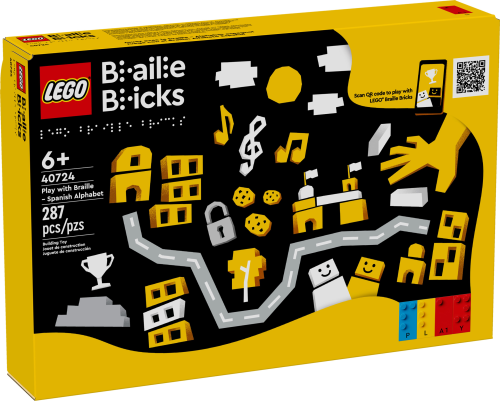 LEGO  40724 Spelen met braille – Spaans alfabet