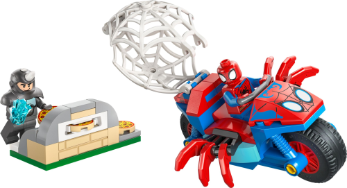 LEGO  11206 Spidey op zijn motor vs. Rhino