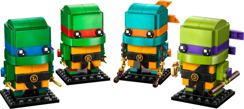 LEGO  40878 Teenage Mutant Ninja Turtles figuren