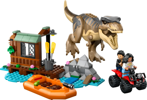 LEGO  76975 T. rex rivierontsnapping