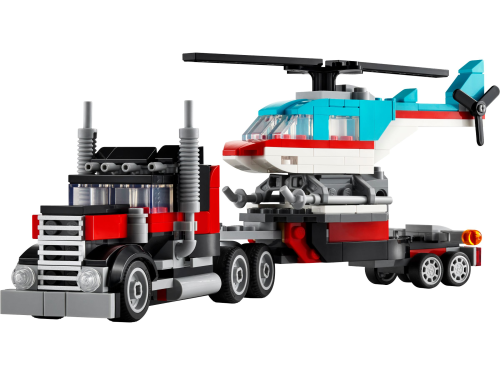 LEGO  31146 Truck met helikopter