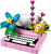 LEGO  31169 Typemachine met bloemen