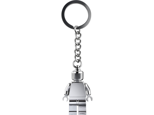 LEGO  854305 Zilverkleurige minifiguur sleutelhanger