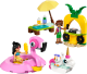 LEGO  42658 Zwembadfeestje met flamingo en eenhoorn